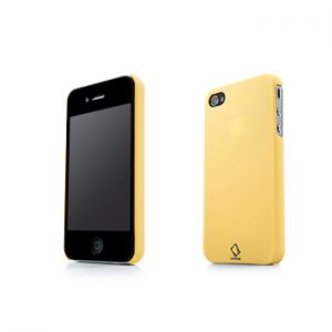  Capdase Karapace Protective Case Sove Yellow for iPhone 4/4S (KPIH4-S30E)